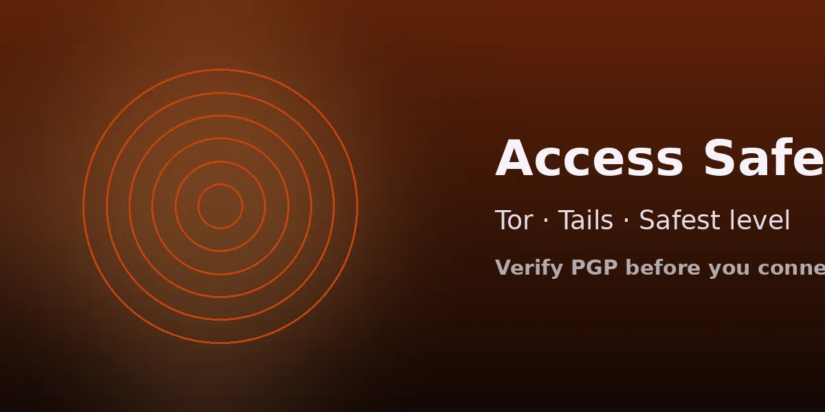How to access Mars Market safely over Tor and I2P with PGP verification